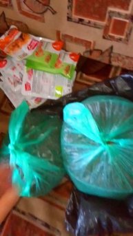 Собрал Еду Беременной Кошки в Приют