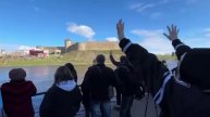 Жителям Нарвы удалось посмотреть трансляцию парада на Красной площади в Москве