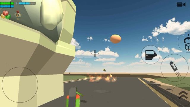 съёмки скибиди туалет в чикен ган ChickenGun