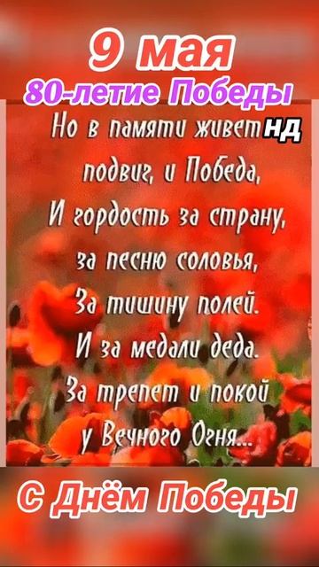 9 мая с днём победы 2025