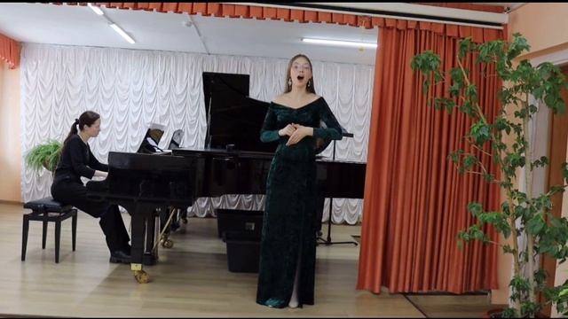 "Не ветер вея с высоты" Жданова Милана