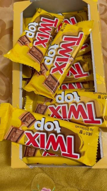 Twix top целая коробка  первый раз заказала РАСПАКОВКА 