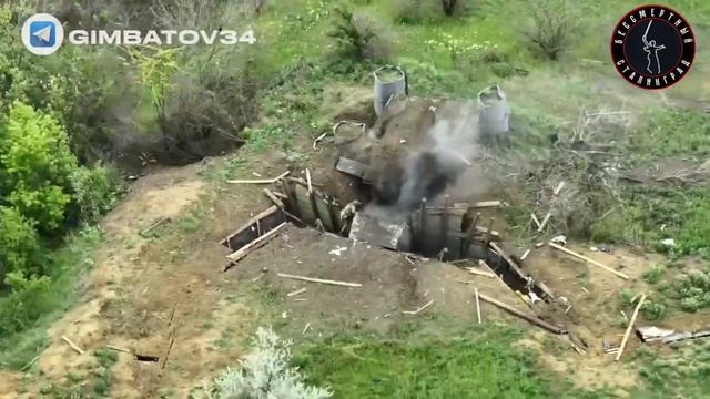 Штурм крайне прочного укрепа ВСУ…