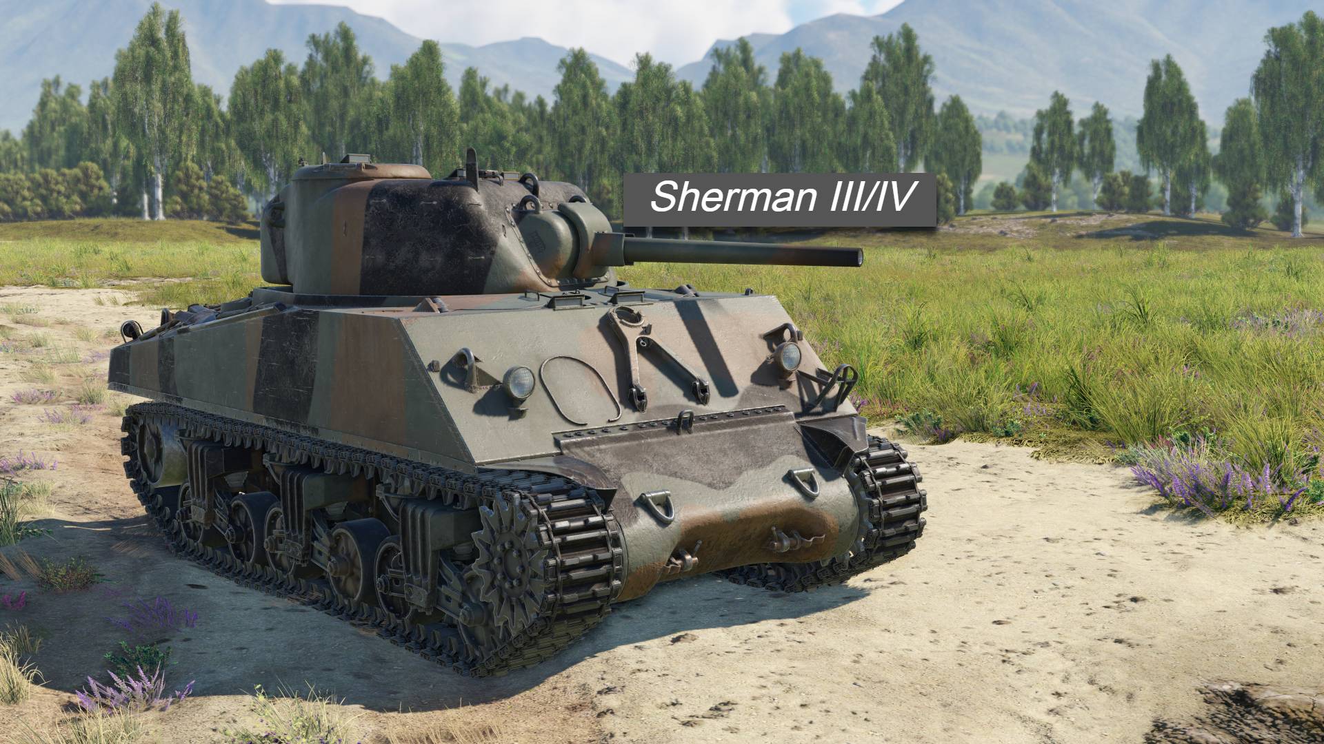 Поджал респаун на Sherman III/IV в War Thunder😅😅😅