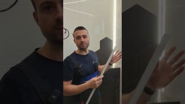 Линейно LED Осветление за Баня #shorts #ceresit #henkel #diy #ledlights