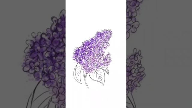 С Днем Победы! НейроАрт - Ветка сирени - символа свободы, мира, надежды, любви и героизма.
