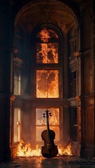 Fiery strings