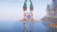 Красивый портал в майнкрафте - Постройки Майнкрафт