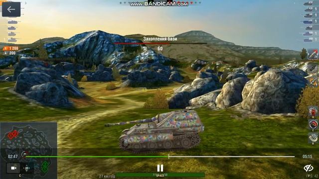 JPanther II 2 ем против 5 ти #wot #worldoftanks #танки #игры #топ