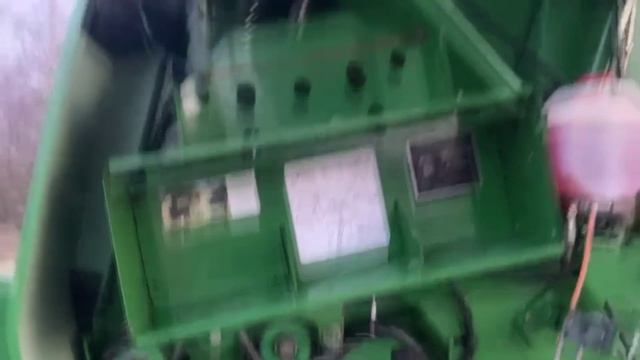 Пресс подборщик рулонный John Deere  856 в ПРОДАЖЕ/Round baler John Deere 856  #atxtop  #johndeere