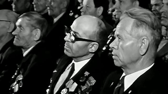 1979 год. Тюмень. Областной слет ветеранов Великой Отечественной войны