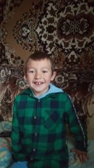 Саша Классен, 7 лет, Оренбургская Область. Подарок Деду