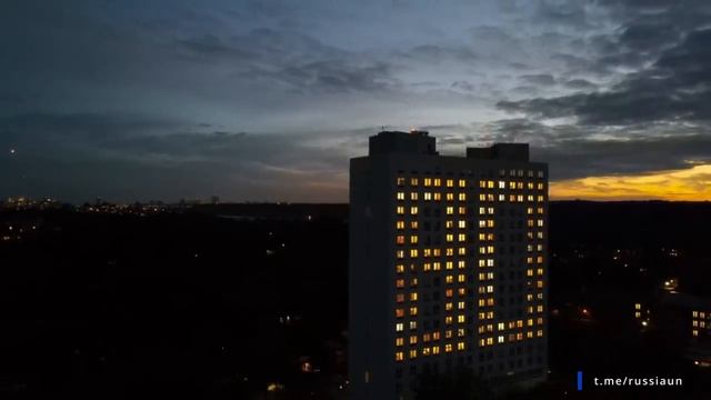 В Нью-Йорке провели акцию «Окна Победы»