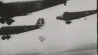 See how German troops parachuted behind the Maginot Line as part of the blitzkrieg against Allied fo