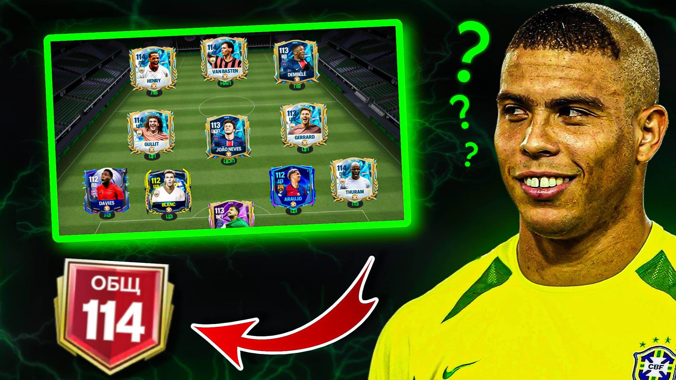 ЧЕМ ИГРАЮТ ЛУЧШИЕ? СОСТАВЫ 114 OVR в FC MOBILE! (FIFA MOBILE)