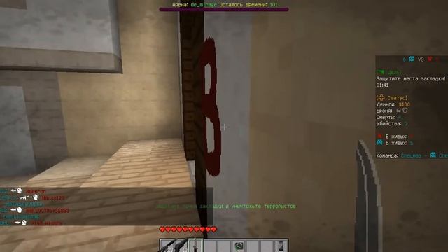 Counter Strike в майнкрафт
