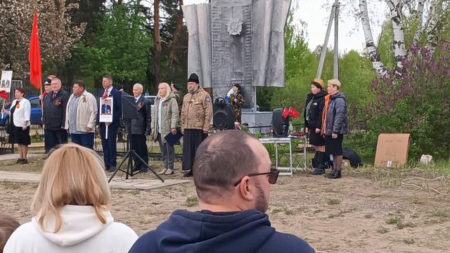 Кокшайск, 9 мая, гимн России