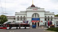 Первый с 2014 года поезд направляется на вокзал Донецка