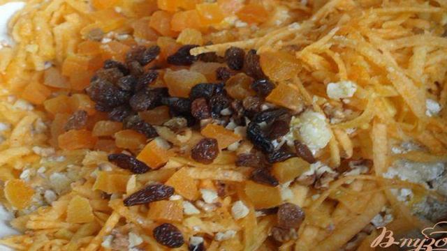 Тыквенные кексы с сухофруктами