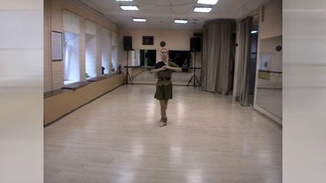 Карпур Гаурам | Шив Вандана | Стиль Катхак | ЕЛЕНА ЛИЮШИНА | Экзамен за 3 курс 2014 | Чаккар
