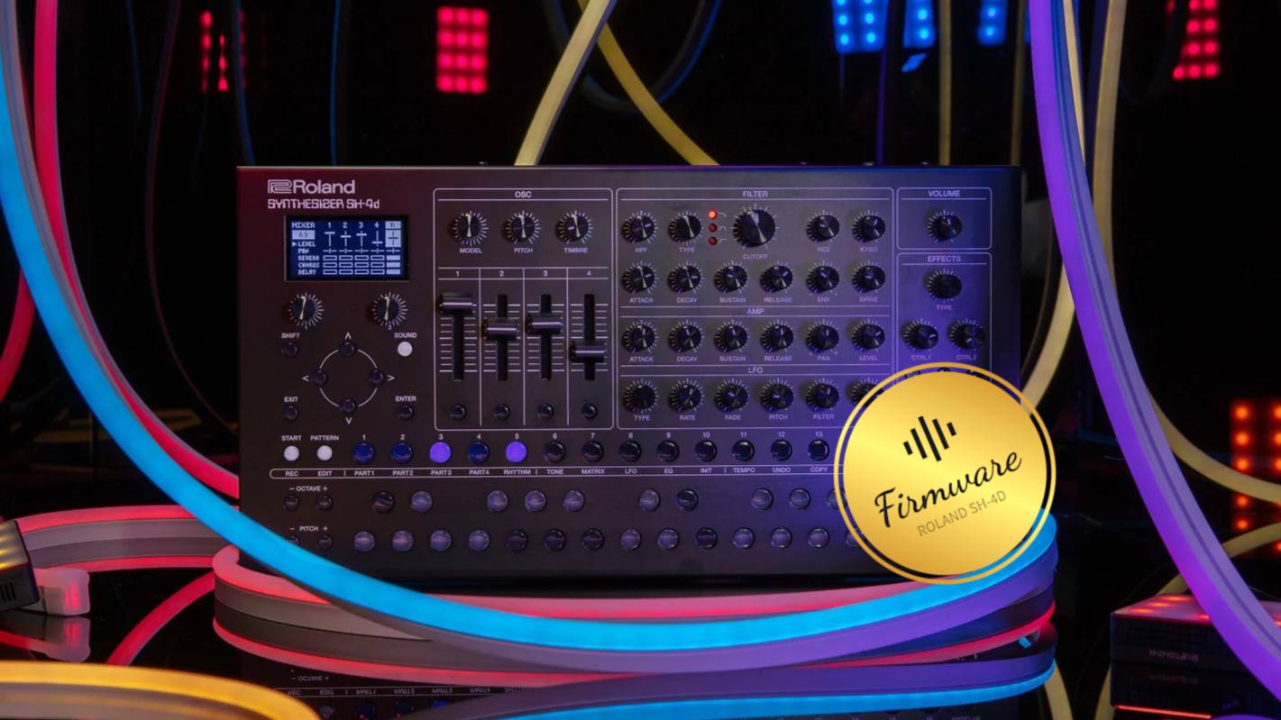 Roland SH-4D: Firmware v2.0 Update