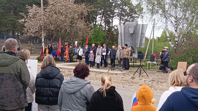Кокшайск,9 мая, Твардовский читают дети
