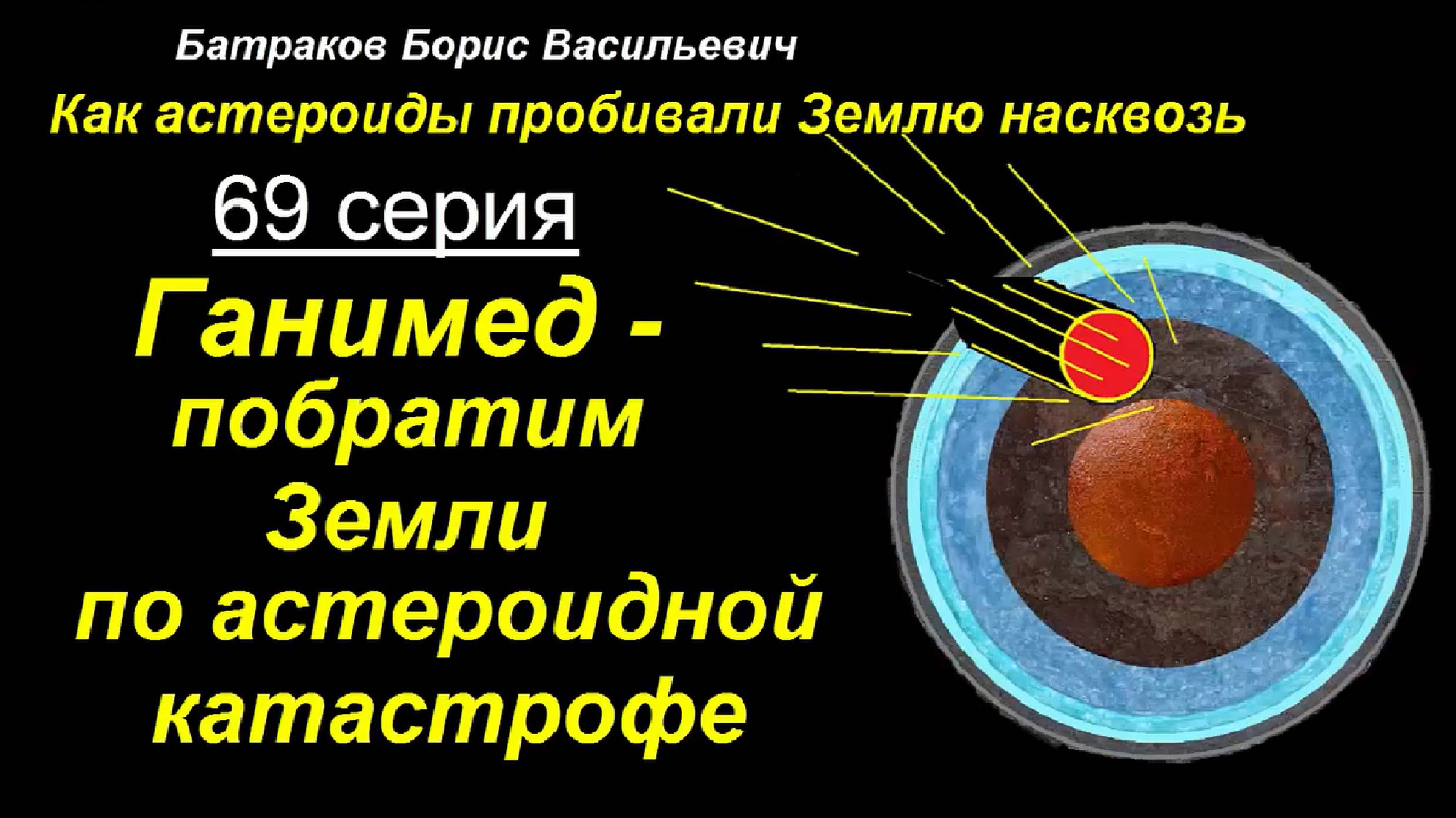 69. Ганимед - побратим Земли по астероидной катастрофе. 69 серия