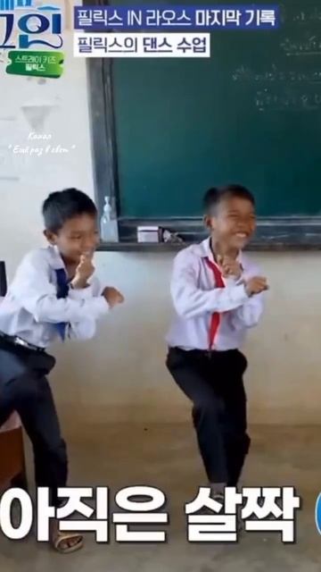 Поезда Феликса из Stray kids в Лаос. Феликс такой добрый... #s