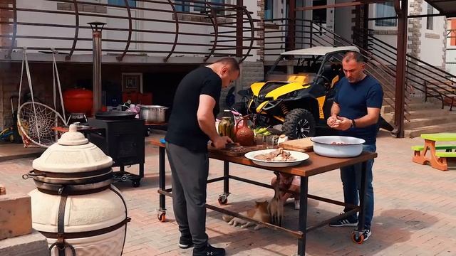 МЯСНОЙ СУП с КОПЧЕНОЙ КОЛБАСОЙ. ENG SUB