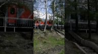 Поезд №263,сообщением Мурманск - Анапа, отправляется со