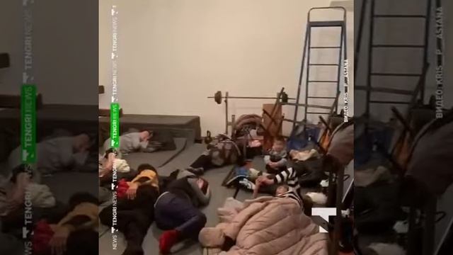 видео из Жамбылской области. Там объявили ЧС природно?