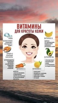 ВИТАМИНЫ ДЛЯ КРАСОТЫ КОЖИ! #здоровоепитание #советы #