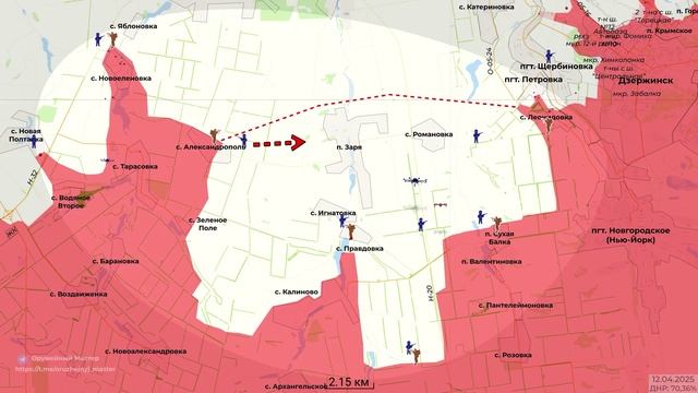 Продвижение в районе Макеевки и обстановка на Константиновском направлении. Сводка на 08.05.2025 год