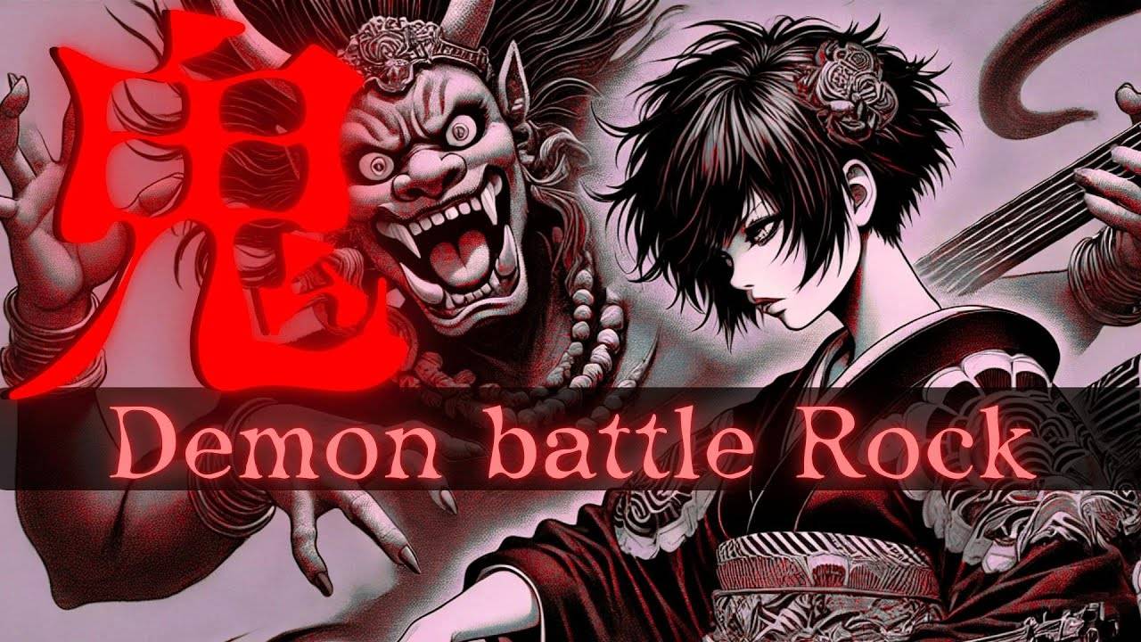 Burn your heart🔥Shamisen × Demon Battle Rock – Rise of the Demon Slayer