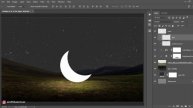 Miss the Moon - Photoshop Manipulation Tutorial Processing