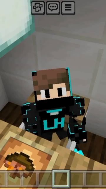 Ребёнок не ест кашу в minecraft! 😯