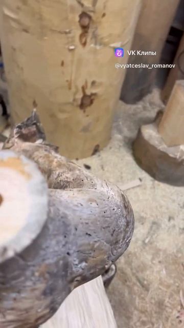 Напольный светильник из корят и горбыля #напольныйсве