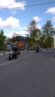 МОТО ПРОБЕГ ГОРОД ЭЛЕКТРОГОРСК 9 МАЯ 2025