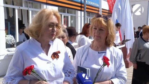 Открытие бюста Николая Михайловича Скоморохова. Репортаж о СОШ №53 г. Астрахани