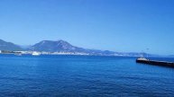 Турция. Аланья. Порт. Марина. Вид на город с мола. Alanya. Tü