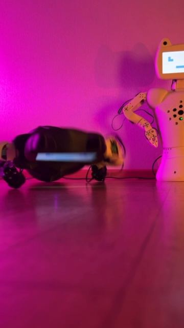 Робот Chatty компании CRAZYBOTS занимается спортом