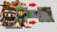 АРМИЯ 1000 ВСЕ БРЕЙНРОТ МЕМЫ ПРОТИВ ПРО И ДЕВУШКИ В МАЙНКРАФТ! БИТВА BRAINROT MEMES MINECRAFT