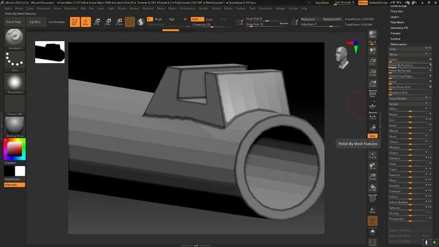 Как я Хайполю в ZBRUSH за пару минут.