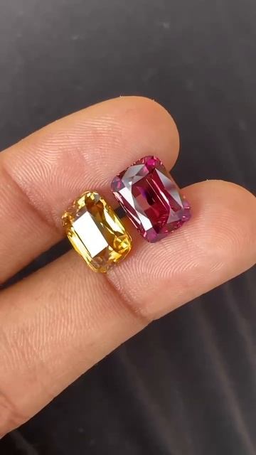 ВАУ! Какая красивая пара! #циркон и #гранат #драгоценны?