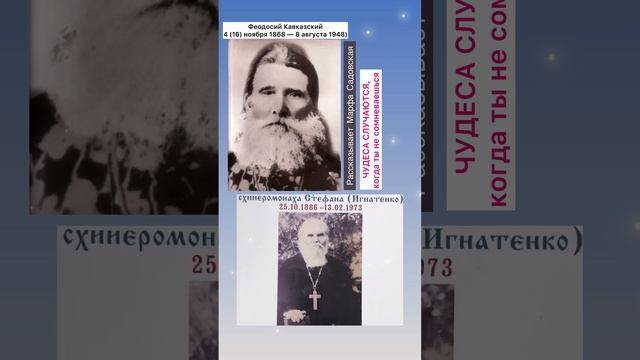 Святой Феодосий Кавказский. Святой Стефан. Удивительная история 🙏По вере нашей нам дано будет ❤️