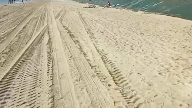 Несмотря на официальные запреты, отдыхающие на пляжах Анапы продолжают купаться, игнорируя предуп...