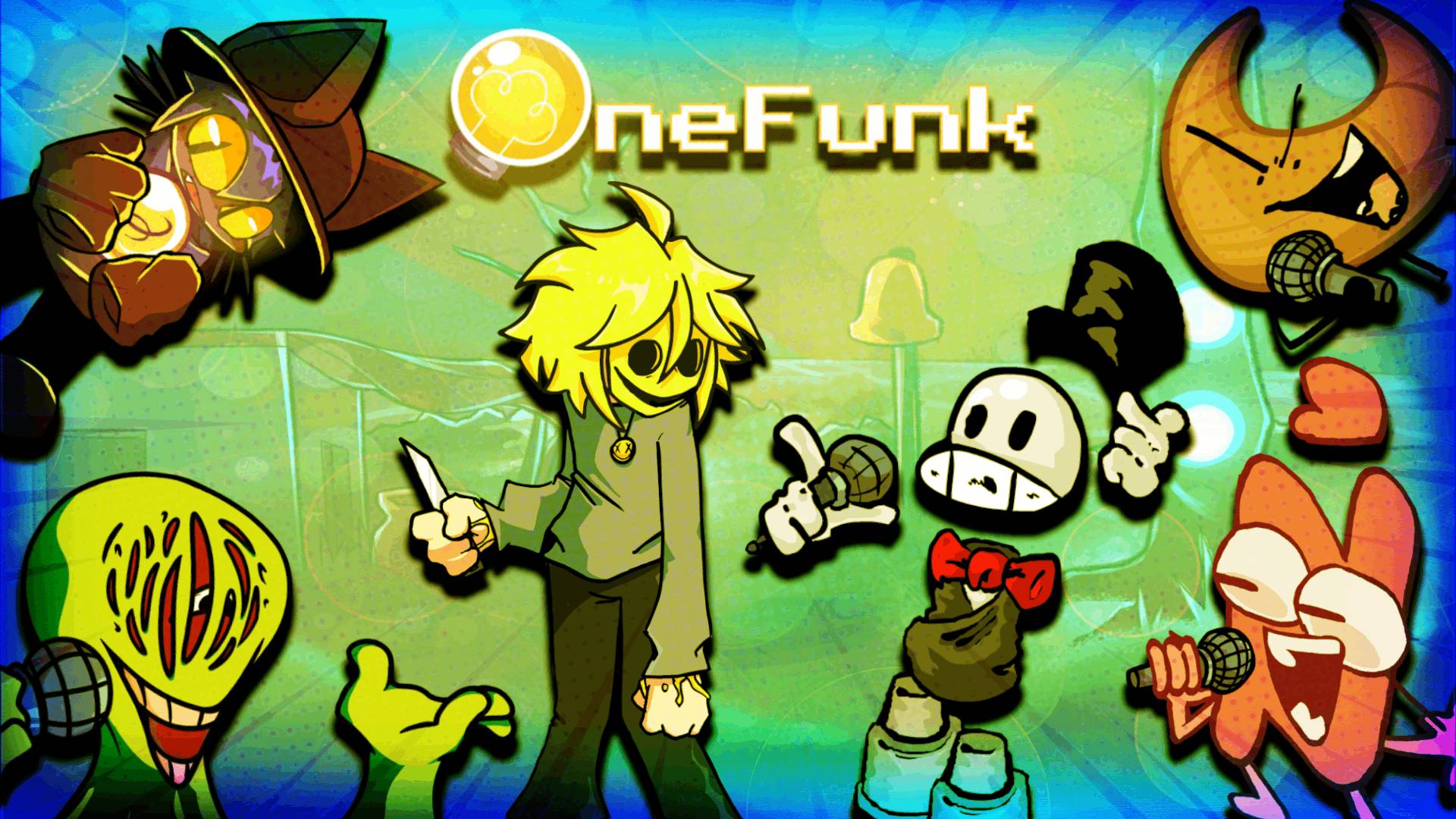 Сборник модов FNF: OneFunk 😺 Suit 🎩 The Brighterside Remake 🎭 CFMOT 🥐