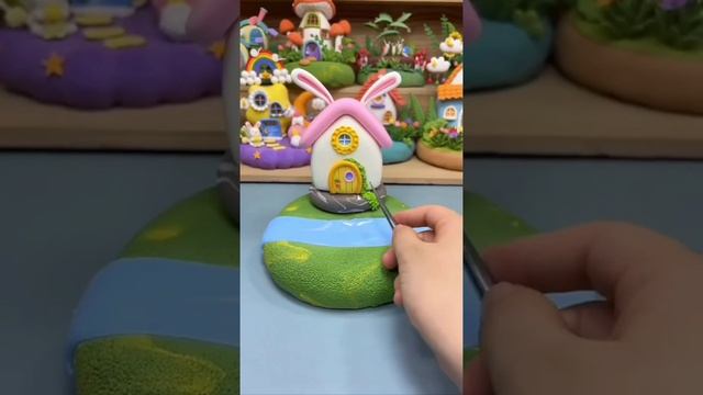Домик из пластилина 🏡