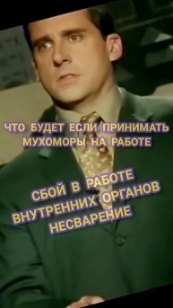 Что будет если принимать мухоморы на работе?