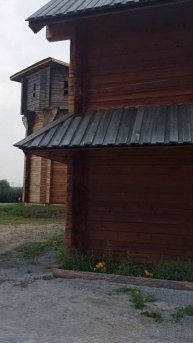 Воссоздание острога на берегу Бердского залива. Когда